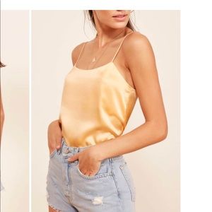 Reformation Gigi Silk Camisole